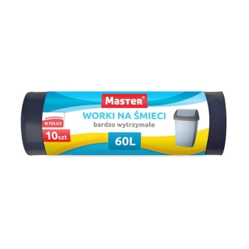 Worki na śmieci Master 60 l - 10 sztuk / mocne