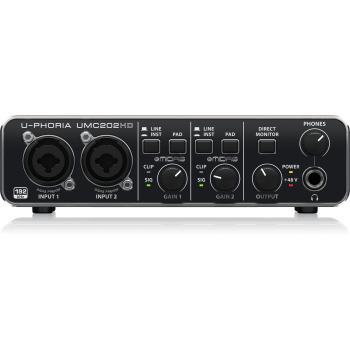 Behringer U-PHORIA UMC202HD - Interfejs audio USB