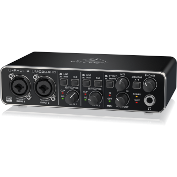 Behringer U-PHORIA UMC204HD - Interfejs audio USB